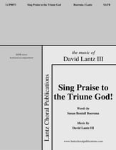 Sing Praise to the Triune God SATB choral sheet music cover